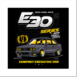 E30 Series Edition Posters and Art